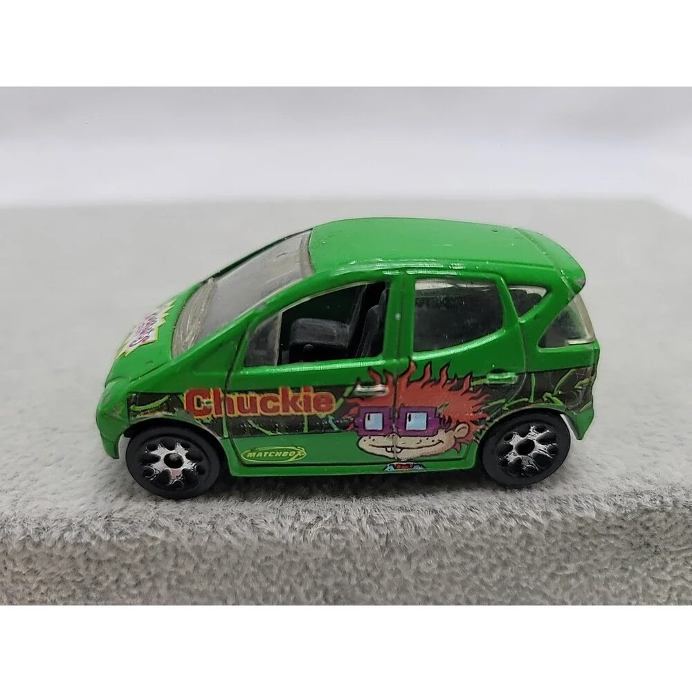 Vintage Matchbox Rugrats MERCEDES-BENZ A-CLASS Chuckie Finster Green 1998 Mattel